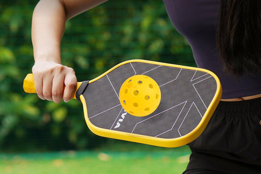 Nivia Pickleball 40 Pro Outdoor Balls (Pack of 3) - 40 Hole Durable Pickleball Balls