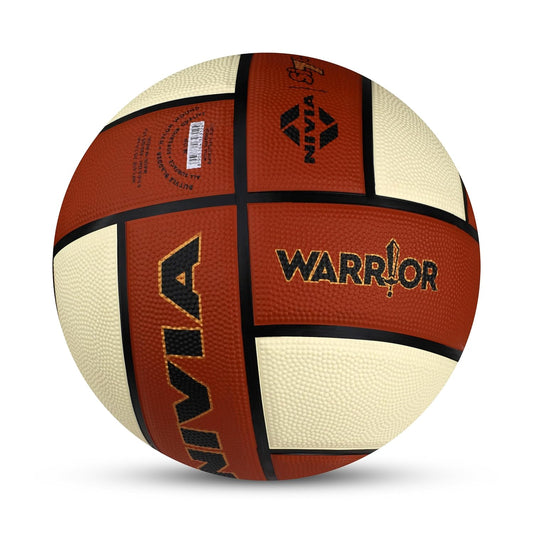 Nivia Warrior Basketball Size 7 - BFI Standard Soft Rubber Basketball