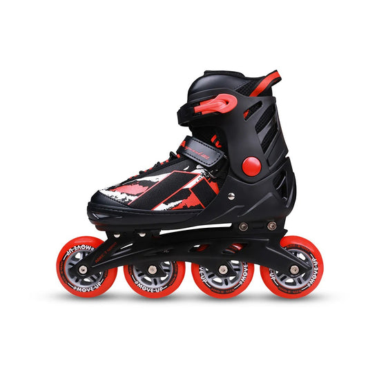 Nivia Speed 80 Inline Skates for Adults - Adjustable Roller Skates with 84mm PU Wheels