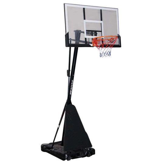 Nivia Pro Dunk Portable Basketball Set BB-1317 | Acrylic Backboard | Power Lift Height Adjustment | Adjustable Basketball Hoop System