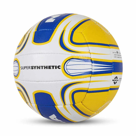 Nivia Super Synthetic Volleyball Size 4 - Hand Stitched Training Volleyball for Indoor & Outdoor Play
