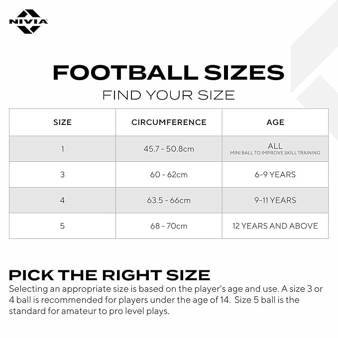 Nivia Vega Football (Size: 5) Material: Rubber, Color: Multicolor