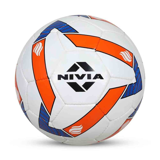 Nivia Shining Star Football, 32 Panel, Rubberized Stitched, to Play on Hard Ground Without Grass, Wet & Grassy Ground, Artificail Turf (Size - 5, Multicolor) Professional Football