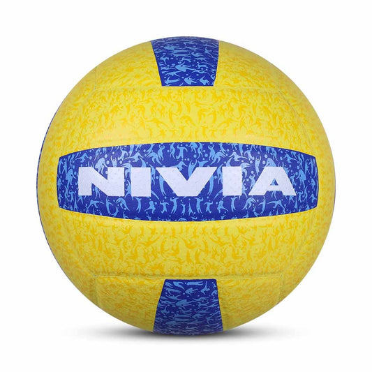 Nivia G-2020 Volleyball Size 4 | Premium Tournament Match Volleyball | Nova Soft PU Cover | 18 Panel