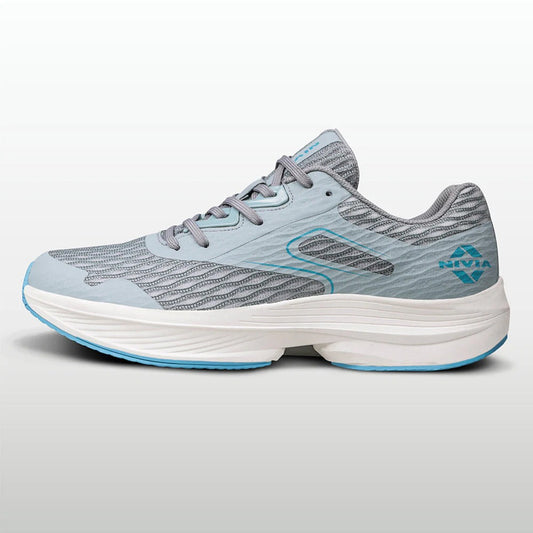 Nivia Breeze Training Shoes for Men | Breathable Knit Gym Shoes with Duo Foam Midsole & Flexipro Rubber Outsole