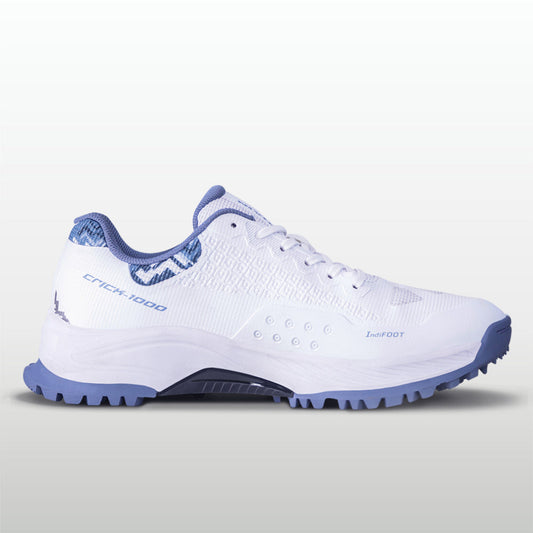 NIVIA CRICK-1000 2.0 Cricket Shoes Rubber | Breathable Cricket Shoes with TPU Fusion Upper, PU Cushioning & High-Traction Rubber Sole - Best Price online Prokicksports.com