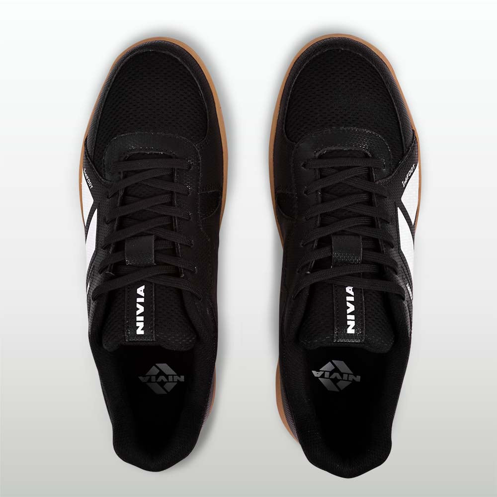 NIVIA Mid Court Badminton Shoes | Lightweight Court Shoes with Flexipro Technology, Herringbone Sole & Superior Cushioning - Best Price online Prokicksports.com