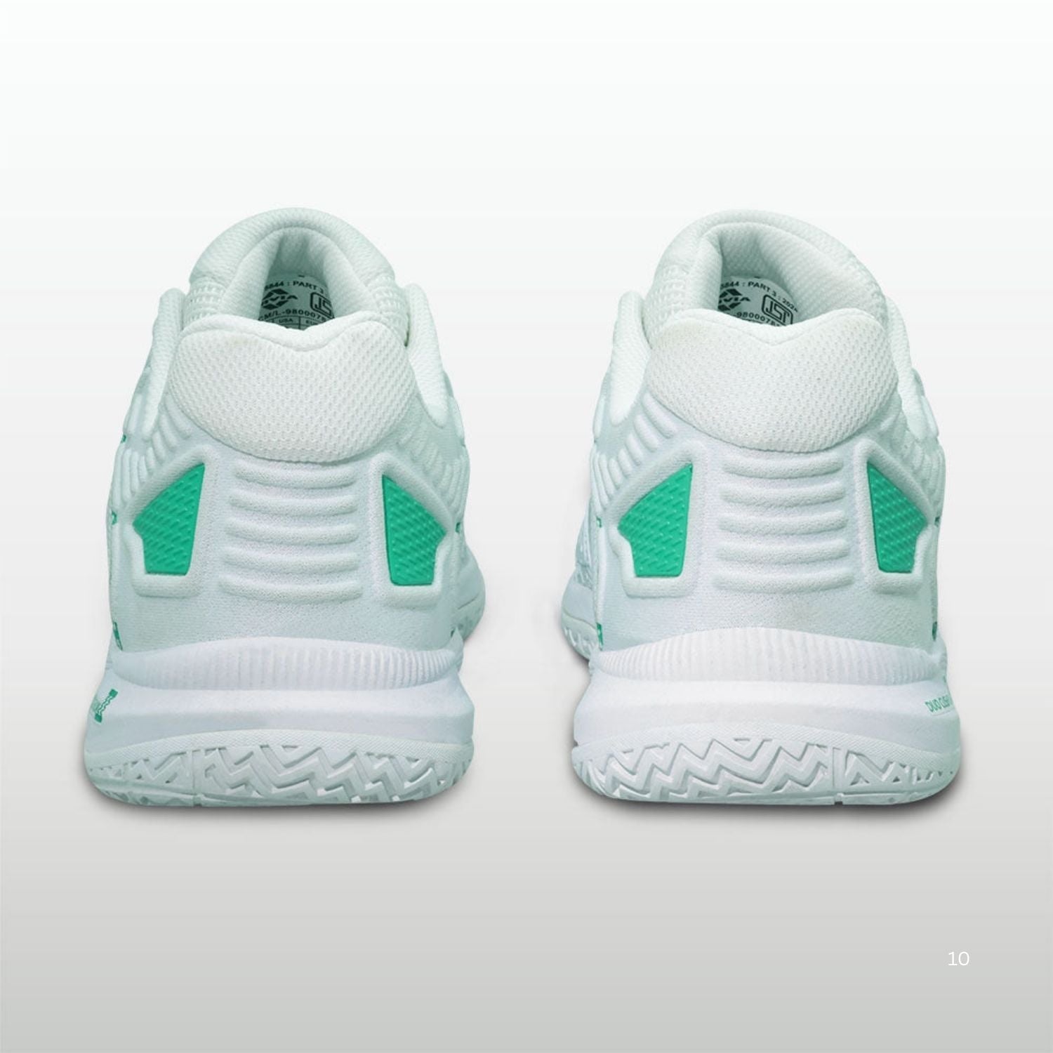 Nivia Verdict 2.0 Badminton Shoes | Advanced Cushioning, Fusion Mesh+TPU Upper, Non-marking Outsole, Precision Fit | Lightweight, High-Traction for Indoor Court - Best Price online Prokicksports.com