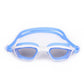 Nivia Visionz Swimming Goggles for Adults | Anti-Fog UV Protection Polycarbonate Clear Lens | Soft Silicone Strap | Comfort Fit Training Swim Goggles for Men & Women | Black/White