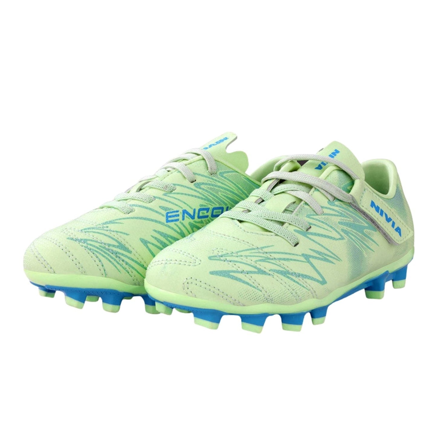 NIVIA Encounter 11 Kids Football Shoes – Multi-Ground Synthetic Leather with TPU Sole for Agility & Grip - Best Price online Prokicksports.com