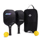 Nivia K-700 Pickleball Paddle Combo Set - 2 Paddles, 2 Balls & Carry Bag