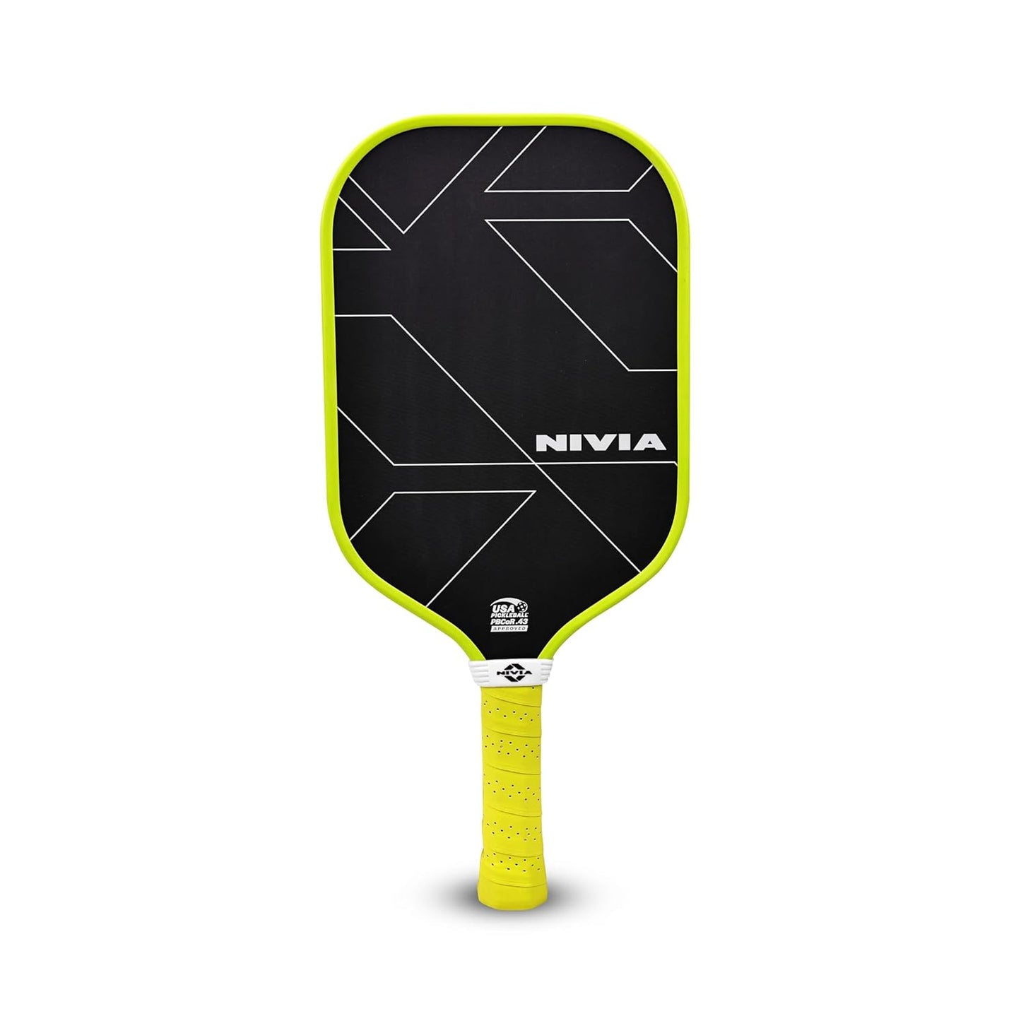 Nivia K-3000 PRO Pickleball Paddle - 3K Carbon Surface with 16mm PP Core