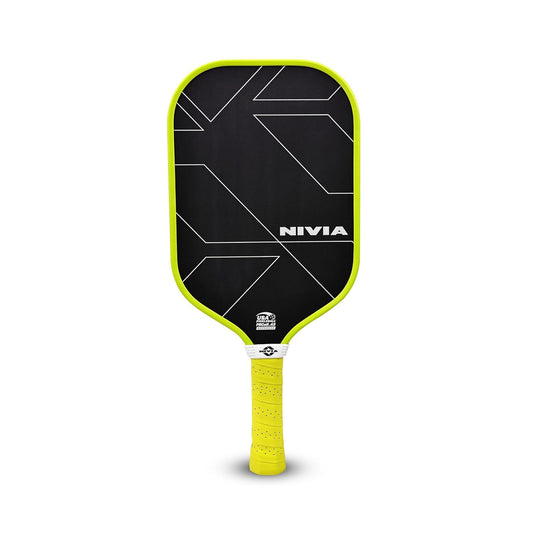 Nivia K-3000 PRO Pickleball Paddle - 3K Carbon Surface with 16mm PP Core