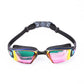 Nivia Viper 2.0 M Swimming Goggles for Adults | Mirror Polycarbonate Lens | Anti-Fog UV Protection | Hydrodynamic Performance Design | Soft Silicone Strap | Professional Training Swim Goggles for Men & Women
