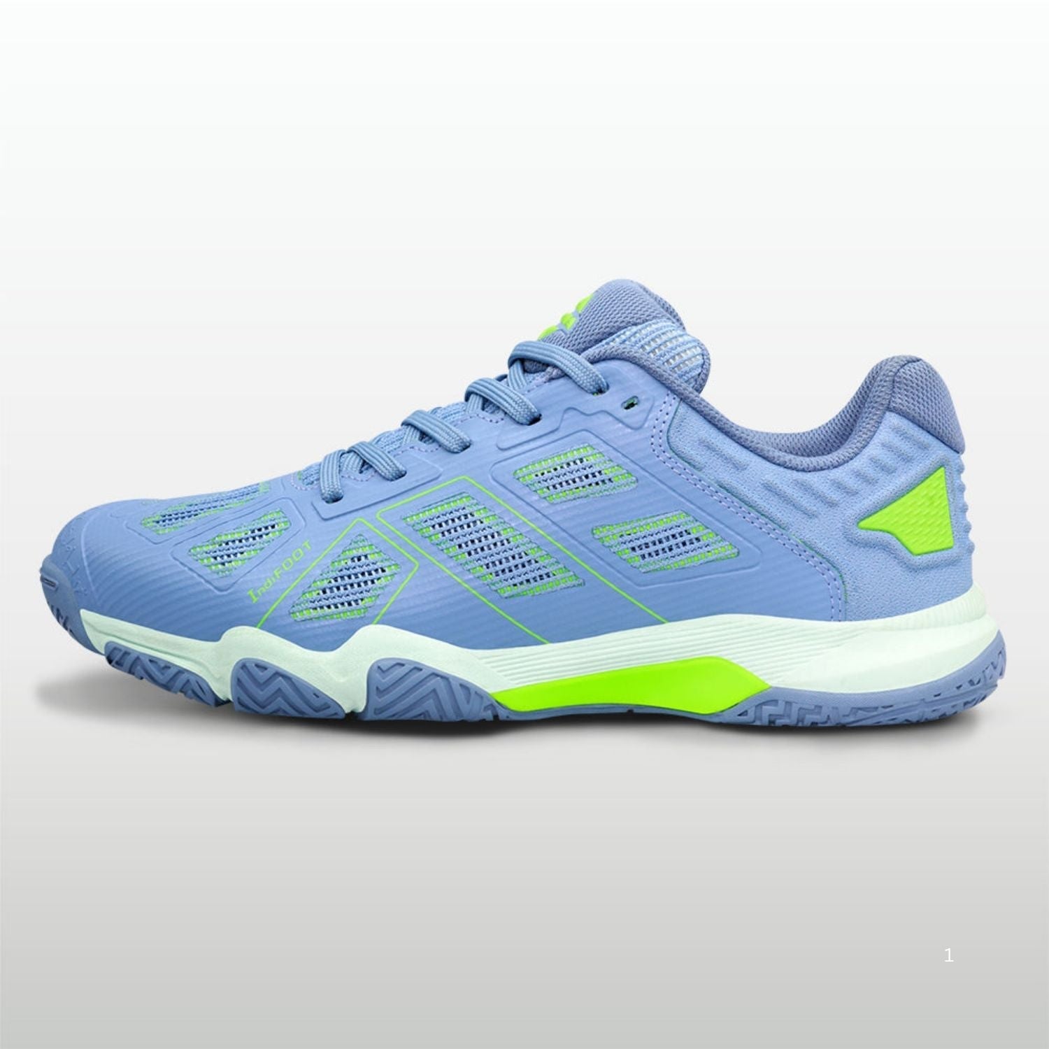 Nivia Verdict 2.0 Badminton Shoes | Advanced Cushioning, Fusion Mesh+TPU Upper, Non-marking Outsole, Precision Fit | Lightweight, High-Traction for Indoor Court - Best Price online Prokicksports.com