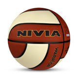 Nivia Warrior Basketball Size 7 - BFI Standard Soft Rubber Basketball