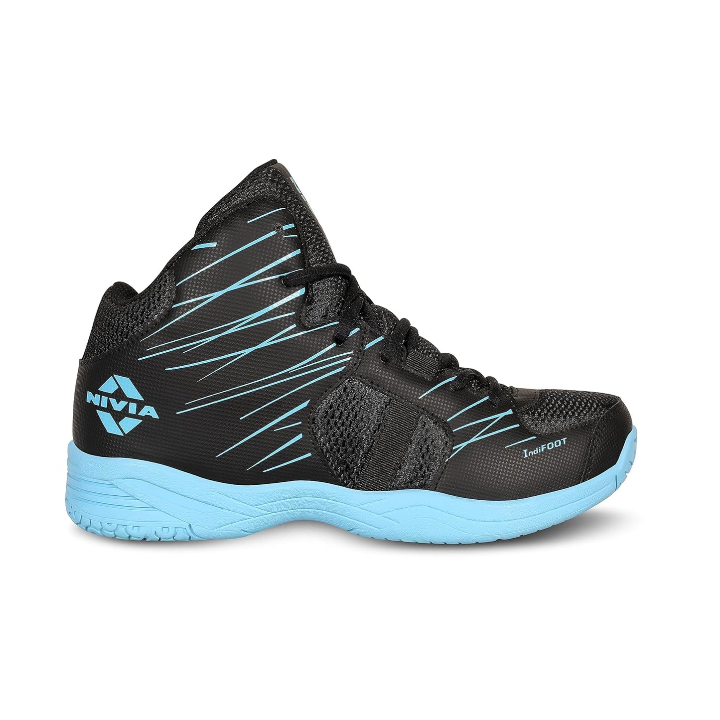 Nivia Panther 3.0 Basketball Shoes for Men - High Top EVA Cushion Basketball Shoes