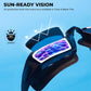 Nivia Viper 2.0 Swimming Goggles for Adults | Polycarbonate Smoke Lens | Anti-Fog UV Protection | Soft Silicone Strap | Comfort Fit Training Swim Goggles for Men & Women (Black Tint)