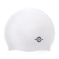 Nivia Pro Silicone Swimming Cap for Adults | Premium Stretch Silicone Swim Cap | Comfortable Waterproof Hair Protection | Unisex Swimming Cap for Men & Women | Black