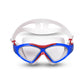 Nivia Unimask Jr. 2.0 Swimming Goggles for Kids | Panoramic Polycarbonate Lens | Anti-Fog UV Protection | Soft Silicone Strap & Frame | Comfort Fit Training Swim Goggles for Boys & Girls
