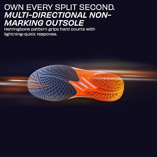 Nivia OPA Pickleball & Padel Court Shoes for Men | Non-Marking Rubber Sole | Breathable Air Mesh | Fusion Technology