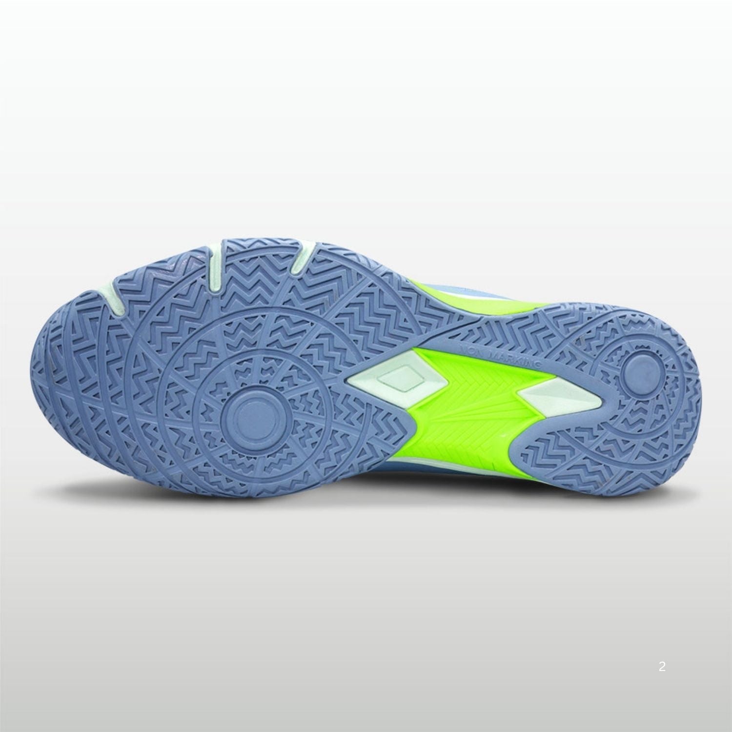 Nivia Verdict 2.0 Badminton Shoes | Advanced Cushioning, Fusion Mesh+TPU Upper, Non-marking Outsole, Precision Fit | Lightweight, High-Traction for Indoor Court - Best Price online Prokicksports.com
