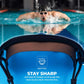 Nivia Pro Mask 2.0 Swimming Mask for Adults | Anti-Fog UV Protection Polycarbonate Smoke Lens | Full Face Comfort Fit | Soft Silicone Strap | Training Swimming Mask for Men & Women | Black