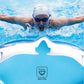 Nivia Visor Swimming Goggles for Adults | Anti-Fog UV Protection Polycarbonate Lens | Full Silicone Comfort Fit | Professional Training Swim Goggles for Men & Women | White