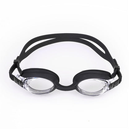 Nivia Scool Jr Swimming Goggles for Kids | Anti-Fog UV Protection | Polycarbonate Smoke Lens | Silicone Strap | Black