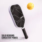 Nivia K-2500 Pickleball Paddle - 3K Carbon Surface with 16mm Core