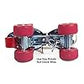 JJ Jonex Tenacity Roller Inline Skates, Multicolor for Unisex