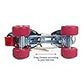 JJ Jonex Tenacity Roller Inline Skates, Multicolor for Unisex