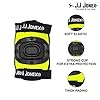 JJ JONEX Skating Guard, Protective Skating Guard Kit | Skate, Cycling Protection Set | Multi Sport Gear for Children Age 5-16 Years, Helmet Elbow Guards Knee Caps & Hand Gloves,Green