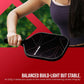 Nivia K-1200 Pickleball Paddle - T700 Carbon Fibre Surface with 16mm Core