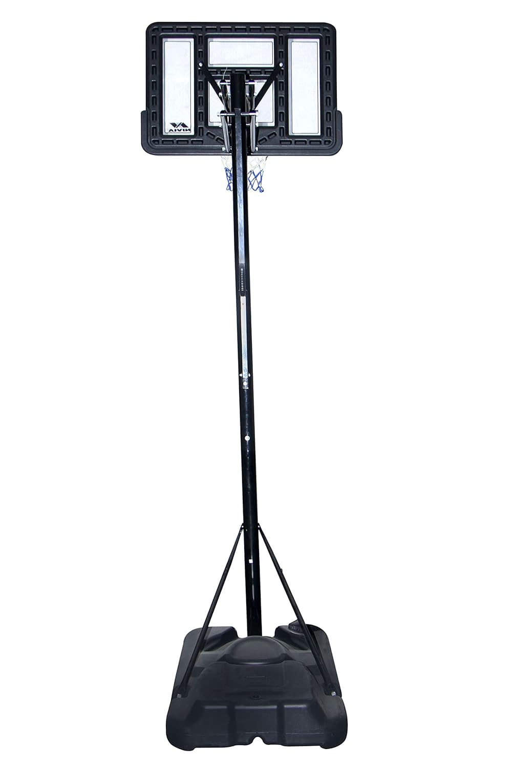 Nivia Pro Beast 2.0 Portable Basketball Set BB-1329 | Adjustable Basketball Hoop | Special Backboard Design | Telescopic Height Adjustment