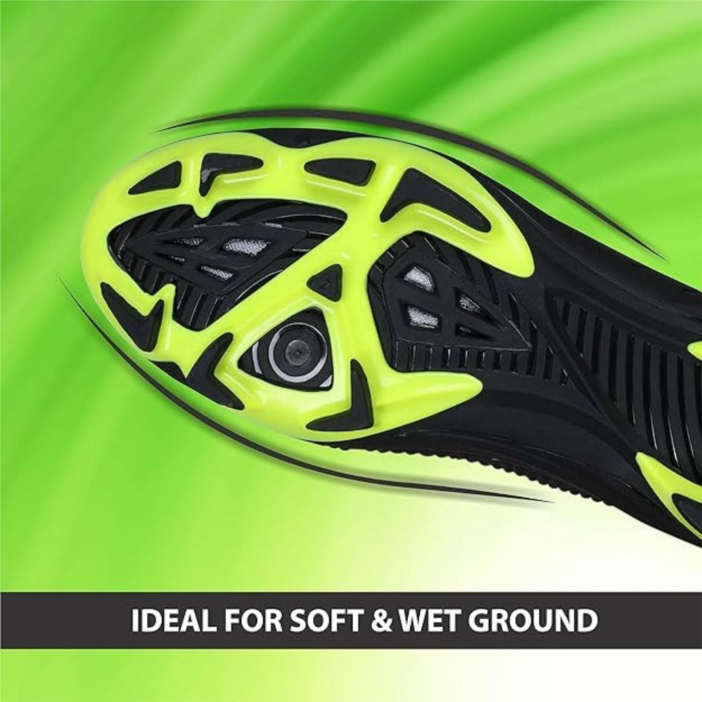 Nivia Dominator 2.0 Football Studs – Direct Injection Molding, Full TPU Construction, Cushioned EVA Insole | Lightweight, Durable, High-Traction for Firm & Wet Grounds - Best Price online Prokicksports.com