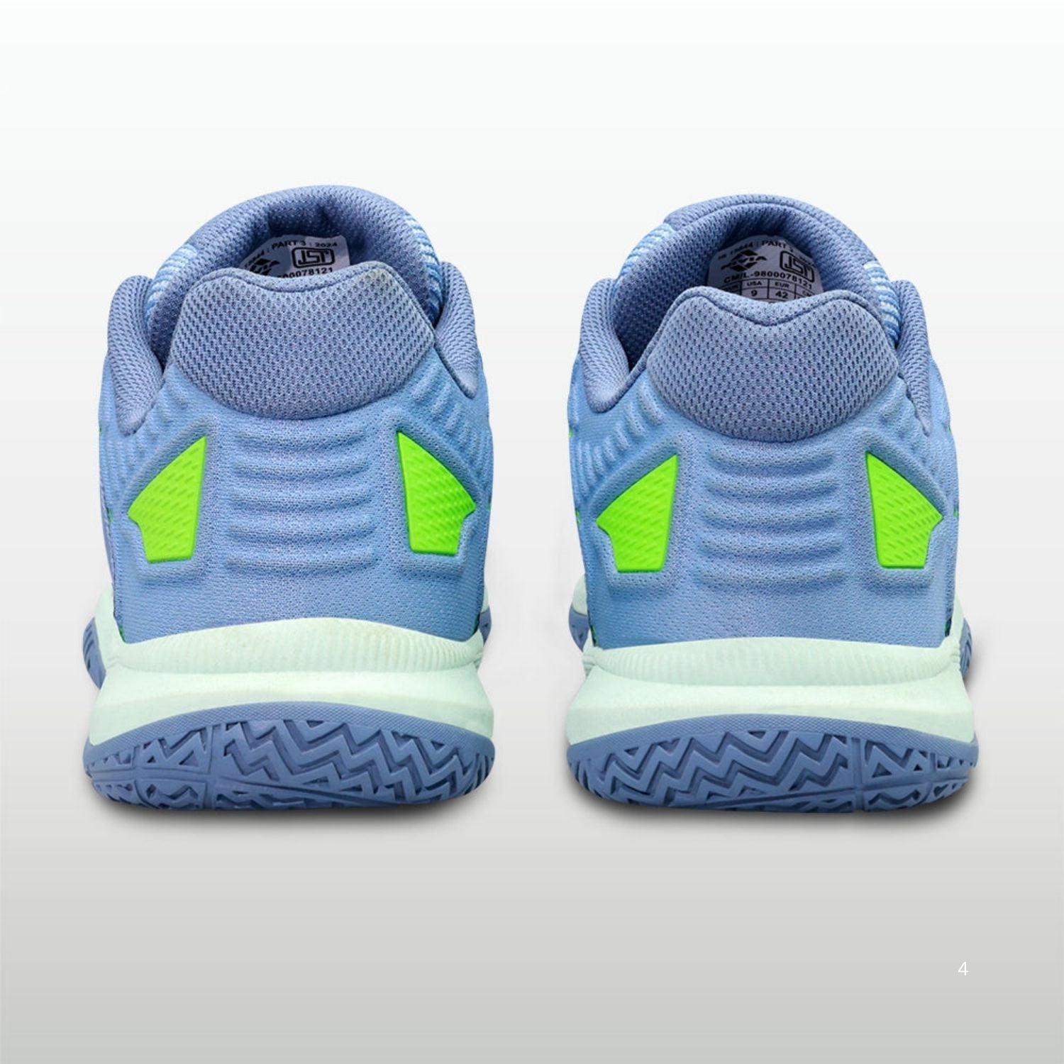 Nivia Verdict 2.0 Badminton Shoes | Advanced Cushioning, Fusion Mesh+TPU Upper, Non-marking Outsole, Precision Fit | Lightweight, High-Traction for Indoor Court - Best Price online Prokicksports.com