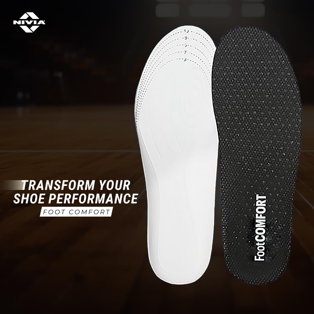 Nivia Warrior 2.0 Basketball Shoes for Men - High Top Basketball Shoes with Duofoam Cushioning