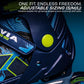 Nivia Pro 90 Inline Skates for Adults - Adjustable Roller Skates with 90mm Wheels & ABEC-7 Bearings