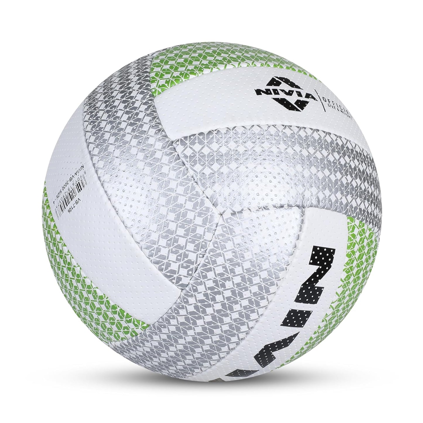 Nivia VB 3000 Volleyball Size 4 - Hand Stitched PU Training Volleyball
