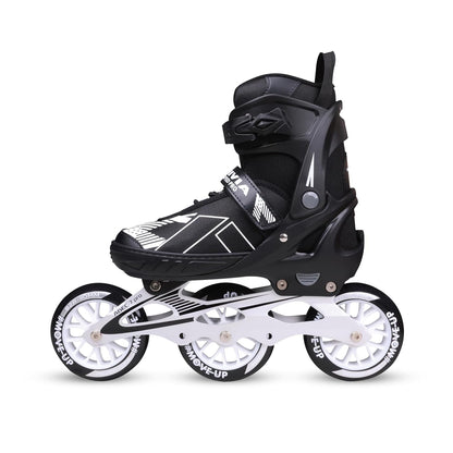 Nivia Speed Pro Inline Skates for Adults - 110mm Wheels, ABEC-7 Bearings, Adjustable Fitness Roller Skates