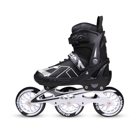 Nivia Speed Pro Inline Skates for Adults - 110mm Wheels, ABEC-7 Bearings, Adjustable Fitness Roller Skates