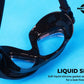 Nivia Unimask Sr. 2.0 Swimming Goggles for Adults | Anti-Fog UV Protection Polycarbonate Clear Lens | Quick-Fit Silicone Strap | Professional Training Swim Goggles for Men & Women | Black