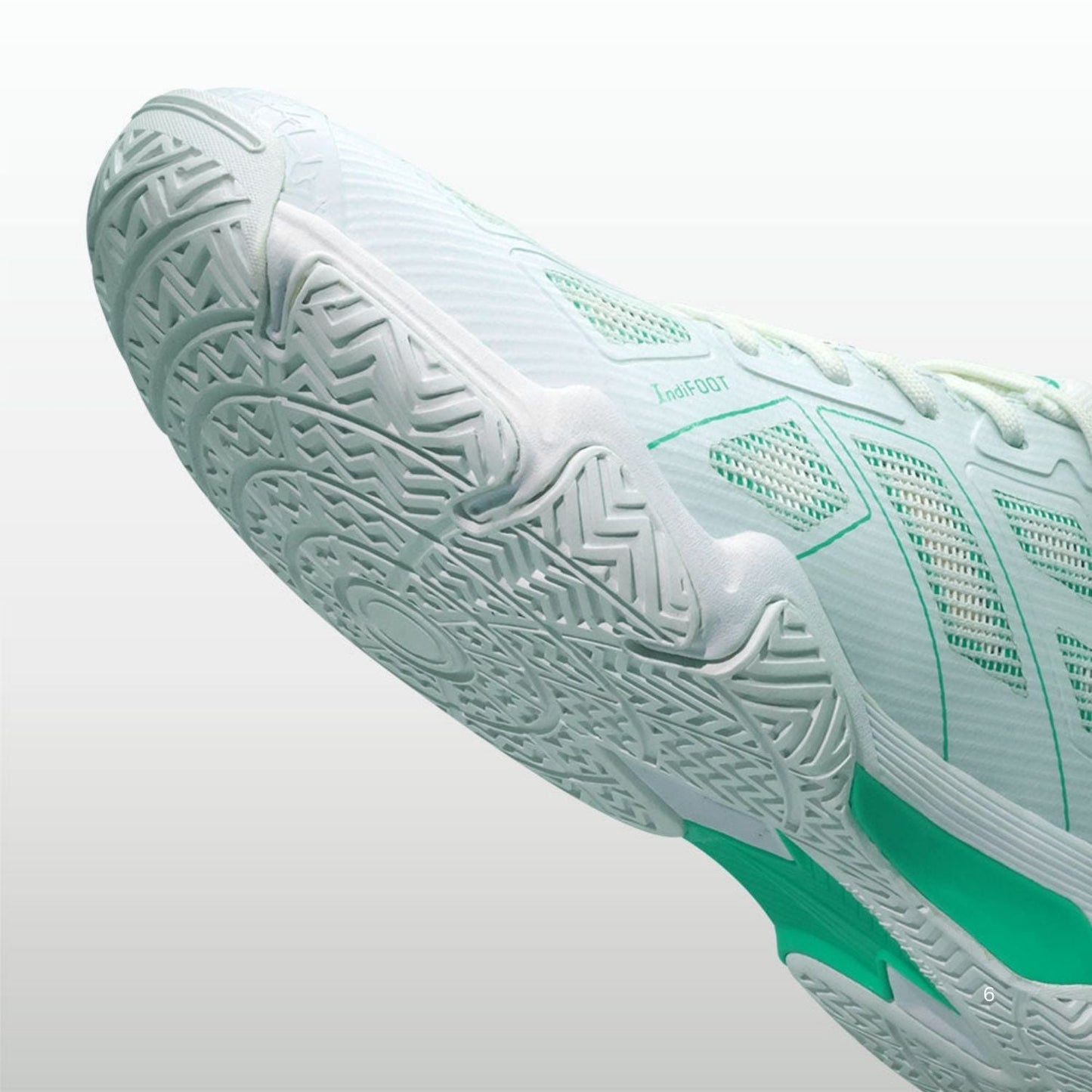 Nivia Verdict 2.0 Badminton Shoes | Advanced Cushioning, Fusion Mesh+TPU Upper, Non-marking Outsole, Precision Fit | Lightweight, High-Traction for Indoor Court - Best Price online Prokicksports.com