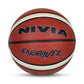 Nivia Engraver Basketball Size 5 - BFI Standard Rubber Basketball for Indoor &amp; Outdoor Play