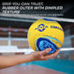 Nivia Crater 2.0 Volleyball Size 4 - Soft Rubber Beginner Training Volleyball