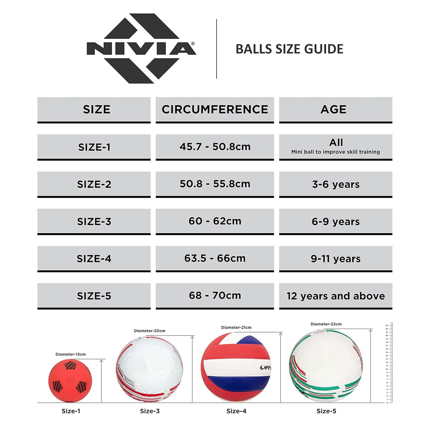 Nivia Airstrike PU Volleyball Size 4 - Tournament Match Volleyball for Indoor & Outdoor Play