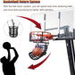 Nivia Basketball Returner Ball Rebounder | 360° Basketball Hoop Return System | Basketball Shooting Training Accessory