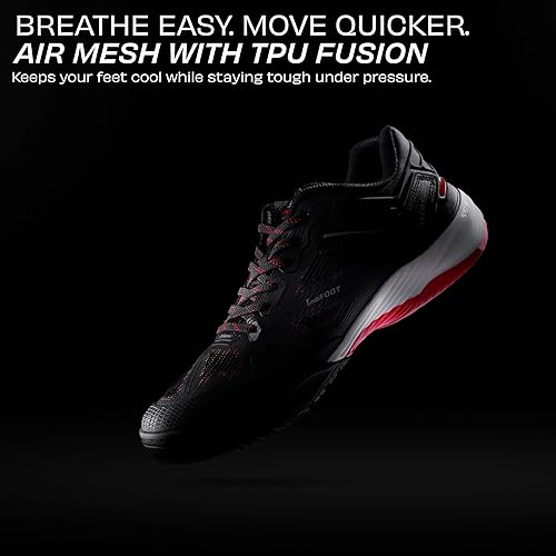 Nivia OPA Pickleball & Padel Court Shoes for Men | Non-Marking Rubber Sole | Breathable Air Mesh | Fusion Technology