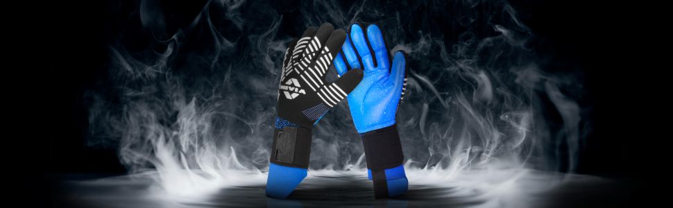 Nivia Shastra Goalkeeper Gloves for Men & Women - Latex Palm | Match & Training Gloves